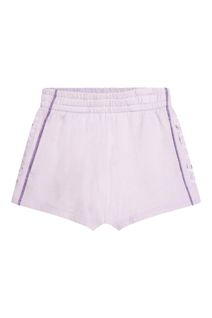 Undercut Cotton Shorts